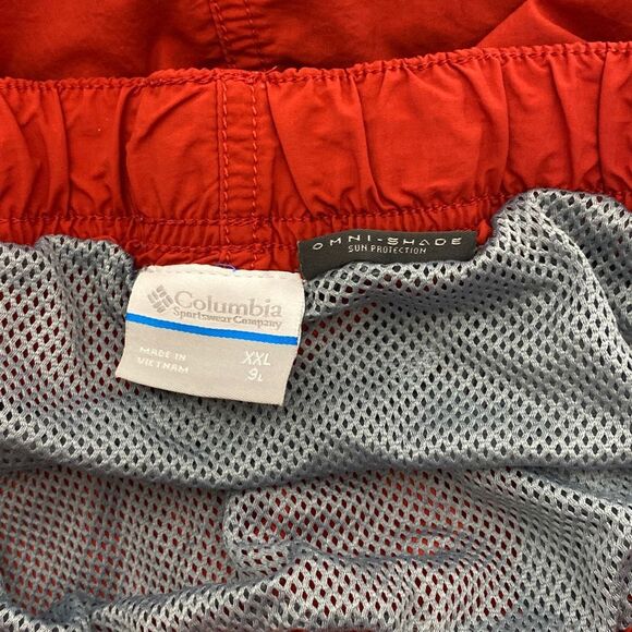 Men’s Columbia Omni-Shade Lined Swim Trunks size XXL - Picture 9 of 12